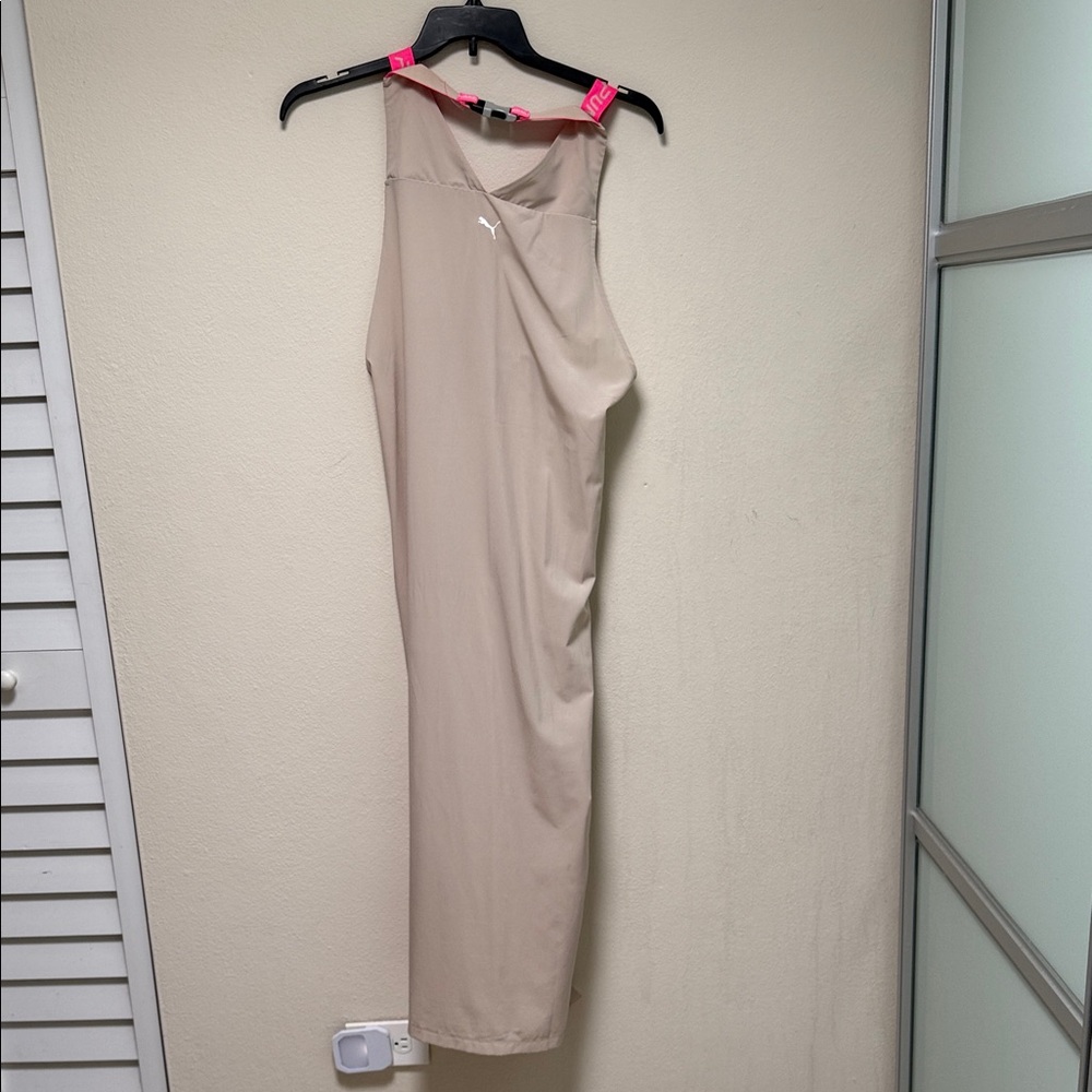 Puma Women's Beige Midi Dress